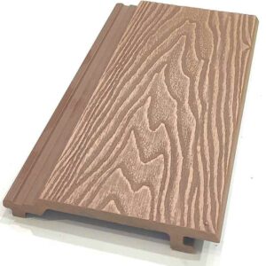 3D deep embossing cladding teak